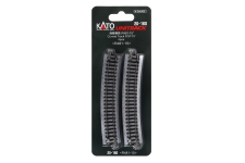 KATO-Lemke K20-160 - N - Gleis, gebogen, R 481 mm 15° (4 Stück)